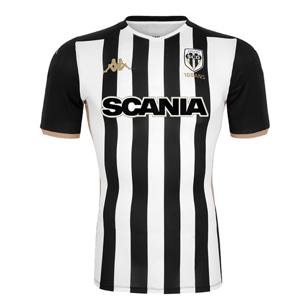 Tailandia Camiseta Angers 1ª Kit 2019 2020 Negro